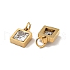 PVD Vacuum Plating 304 Stainless Steel Pendants X-STAS-D189-01G-B16-3