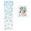 Flowers with Rabbits Paper Sticker PW-WGCFCFE-10-1