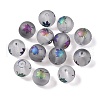 Autumn Theme Electroplate Transparent Glass Beads EGLA-S178-01-01E-1