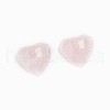 Natural Rose Quartz Cabochons G-F680-H03-B-2