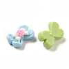 Pearlized Opaque Resin Decoden Cabochons RESI-R448-01-2
