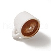 Mother's Day Opaque Resin Drink Pendants X-FIND-Z043-02B-2