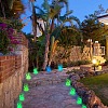 70Pcs 7 Colors Luminous Transparent Resin Pendants RESI-SZ0003-35-6