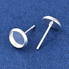 304 Stainless Steel Stud Earring Settings STAS-H436-20A-G01-2