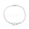 Electroplate Glass Beads Stretch Bracelets for Women BJEW-JB11397-02-2