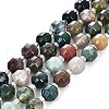 Natural Indian Agate Beads Strands G-T131-77A-2