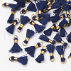 Polycotton(Polyester Cotton) Tassel Pendant Decorations FIND-S275-11G-2