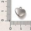 304 Stainless Steel Aquamarine Rhinestone Pendants STAS-P371-056P-3
