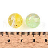 Two Tone Transparent Resin Beads RESI-N042-12mm-12-3