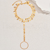 Elegant Brass Pendant Anklet for Women PP3197-3