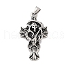 316 Surgical Stainless Steel Big Pendants STAS-D304-31AS-1