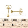 304 Stainless Steel Stud Earring Findings STAS-V003-09G-02-3