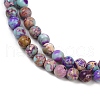 Dyed Natural Regalite/Imperial Jasper/Sea Sediment Jasper Beads Strands G-B124-C04-14-2