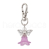 Acrylic Angel Pendant Decorations HJEW-JM02730-4