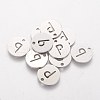 201 Stainless Steel Charms STAS-Q201-T051-P-1