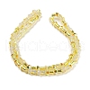 Electroplate Glass Beads Strands GLAA-K064-01A-08-2