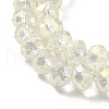 8x5~6.5mm AB Color Plated Electroplate Glass Beads Strands for Jewelry Making X-EGLA-D020-8x5mm-70-4