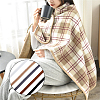 WADORN 5 Bundles 5 Colors  Polyester Chenille Furry Braided Lip Cord Trim OCOR-WR0001-25-6