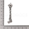 Tibetan Style Alloy Pendants FIND-B040-11AS-3