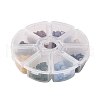 8 Colors Natural Stones Chip Bead Sets G-FS0002-33-4