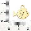 304 Stainless Steel Pendants STAS-R134-05G-3