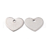 Tarnish Resistant 201 Stainless Steel Charms STAS-K217-76-1