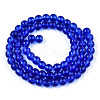 Transparent Glass Beads Strands GLAA-T032-T4mm-16-3