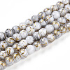 Baking Painted Glass Beads Strands X1-DGLA-N003-4mm-B01-1