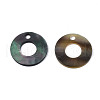 Natural Black Lip Shell Charms SSHEL-S258-112A-2