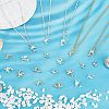 SUPERFINDINGS 48Pcs 6 Colors Brass Charms KK-FH0001-93-2