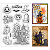 Custom Summer Theme PVC Plastic Clear Stamps DIY-WH0631-0360-1