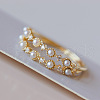 Simple Style 925 Sterling Silver Micro Pave Clear Cubic Zirconia Finger Rings FS-WG116E7-02-2