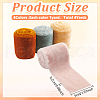 WADORN 4 Yards 4 Colors Frayed Velvet Ribbon SRIB-WR0001-08A-2