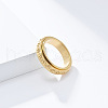 Simple Style 304 Stainless Steel Rotating Finger Rings FS-WGCAB4E-05-1