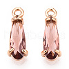 Faceted Glass Pendants X1-GLAA-T010-004G-1