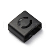 Ion Plating(IP) 304 Stainless Steel Square Slide Charms STAS-L132-26O-B-2