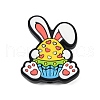 Easter Rabbit Silicone Beads SIL-V002-05A-1