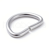 Tarnish Resistant 304 Stainless Steel D Rings STAS-E466-11P-2