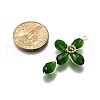 Glass Beads Pendants PALLOY-TA00279-2
