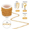 SUNNYCLUE DIY Rolo Chains Jewelry Making Kits DIY-SC0014-55G-B-2