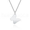 Non-Tarnish Stainless Steel Pendant Necklaces FZ5872-1-1