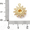 Brass Micro Pave Cubic Zirconia Pendants KK-I276-03G-02-3