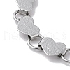Non-Tarnish 304 Stainless Steel Link Chain Bracelets for Women BJEW-Q343-04B-P-2