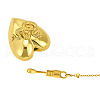 Brass Snake Heart Rosary Urn Ashes Necklaces FS-WG49FBC-01-4