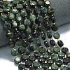 Natural Green Kambaba Jasper Beads Strands G-C116-A126-01-1