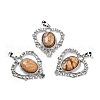 Natural Picture Jasper Pendants G-I322-04P-06-1