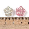 UV Plating Transparent Acrylic Beads MACR-L007-19-3