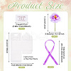 Clear PVC Candy Gift Packaging Boxes with Ribbon & Artificial Flower CON-TAC0001-20E-14