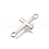 Brass Connector Charms KK-V002-02P-2