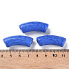 Opaque Crackle Acrylic Beads X2-MACR-S372-001N-013-4